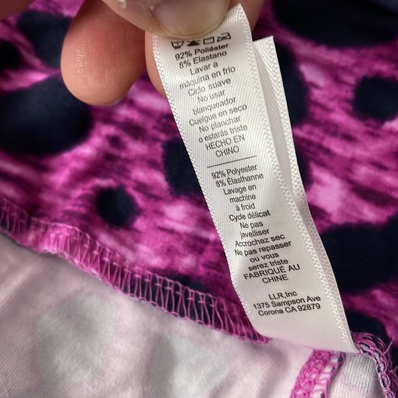 Lularoe tc2 pink cheetah print leggings new in package 20W-26W - Picture 6 of 10